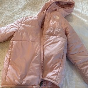 North face reversible mossbud jacket 5T